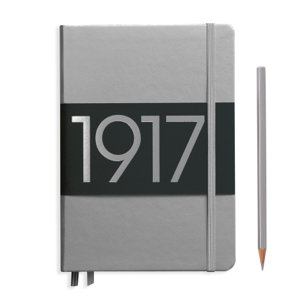 Cover art for Leuchtturm1917 Medium Metallics Limited Edition Ruled Silver Notebook