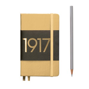 Cover art for Leuchtturm1917 Pocket Metallics Limited Edition Gold Dotted Notebook