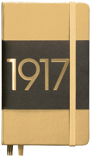 Cover art for Leuchtturm1917 Medium Metallics Limited Edition Dotted Gold Notebook