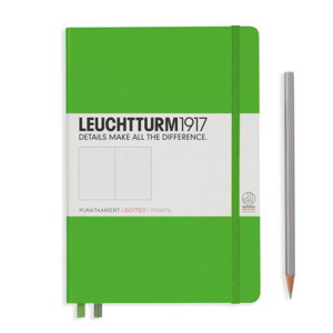 Cover art for Leuchtturm1917 Medium Hardcover Dotted Journal Fresh Green