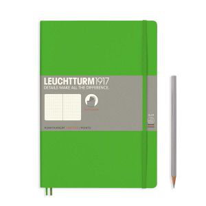 Cover art for Leuchtturm1917 B5 Softcover Composition Dotted Paper Fresh Green