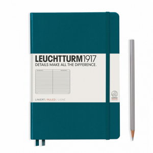 Cover art for Leuchtturm1917 Medium Ruled Hardcover Notebook Pacific Green