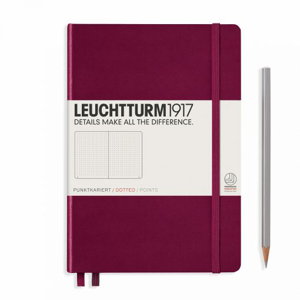 Cover art for Leuchtturm1917 Medium Dotted Hardcover Journal Port Red