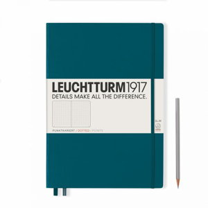 Cover art for Leuchtturm1917 Pacific Green Dotted Master Slim