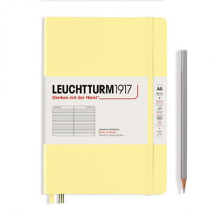 Cover art for Leuchtturm1917 Notebook Hardcover Medium A5 Ruled Vanilla