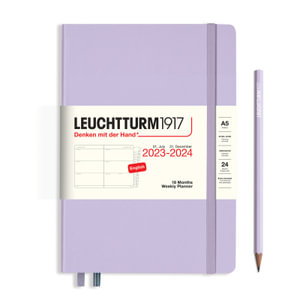 Cover art for Leuchtturm1917 Weekly Planner A5 2024 Lilac