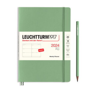 Leuchtturm 1917 Red, Medium, 251 pages, squared - The Art Store/Commercial  Art Supply