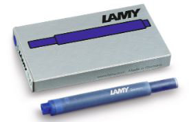 Cover art for LAMY T10 Fountain Pen Ink Cartridges 5 pack Blue