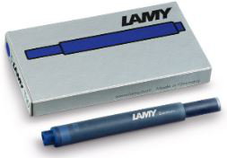 Cover art for LAMY - T10 Fountain Pen Ink Cartridges Pack of 5 Blue-Black