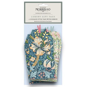 Cover art for Penny Kennedy William Morris Strawberry Thief Gift Tag Pack