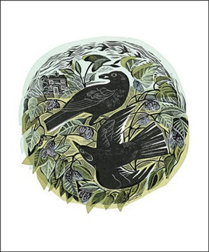Cover art for Art Angels Blackbirds Single Greeting Card