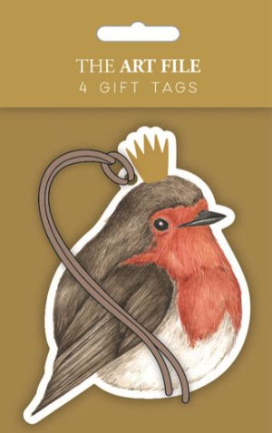Cover art for Christmas Robin 4 Gift Tags