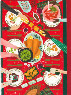 Cover art for Christmas Dinner Crackers Single Christmas Card Foil Emboss