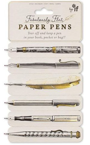 Cover art for Fabulously Flat Paper Pens