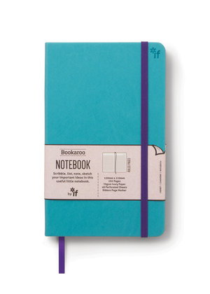 Cover art for Bookaroo Notebook A5 Turquoise