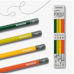 Cover art for Bookaroo Graphite Pencils Greens