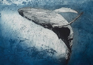 Cover art for Marion MacPhee Leviathan Single Greeting Card