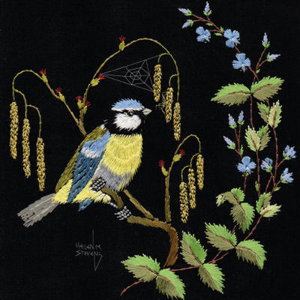 Cover art for Colcards Blue Bird Embroidery Single Mini Art Card