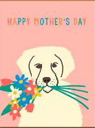 Cover art for 1973 Emma Cooter Draws Puppy Mum Love Greeting Card