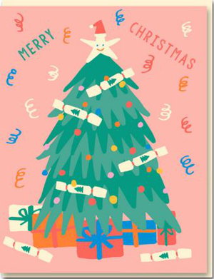 Cover art for Christmas Tree Single Greeting Card Emma Cooter Draws