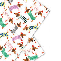 Cover art for Carolyn Suzuki Single Wrapping Sheet Christmas Sausage Dogs