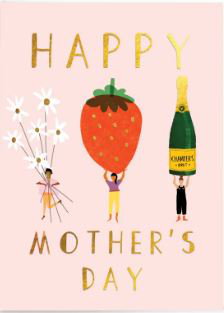 Cover art for Carolyn Suzuki I Want More Berries Mother's Day Card