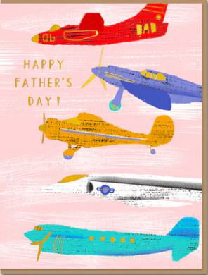Cover art for Carolyn Suzuki Happy Father's Day - Air Show Greeting Card