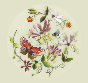 Cover art for Col Cards Embroidery Bee Single Greeting Card