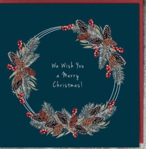 Cover art for We Wish You a Merry Christmas Wreath Single Card