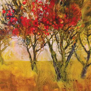 Cover art for Dry Red Press Apple Orchard Single Greeting Card
