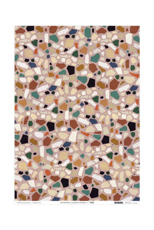 Cover art for Single Wrapping Sheet Terrazzo