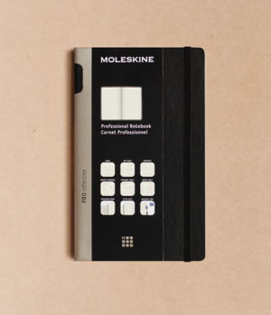 Cover art for Moleskine Professional Notebook Large Black