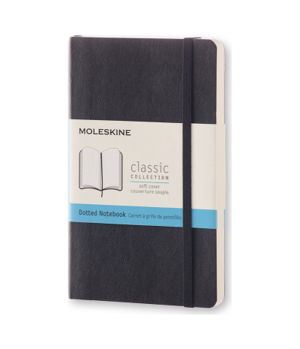 Cover art for Moleskine Classic Dotted Notebook Pocket Black Soft Cover