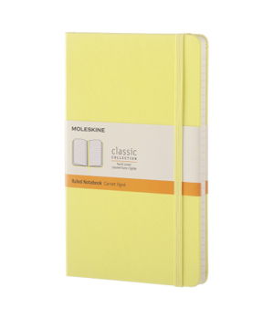 Cover art for Moleskine Classic Ruled Notebook Large Citron Yellow Hard Cover