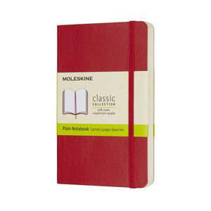 Cover art for Moleskine Notebook Pocket Plain Scarlet Red
