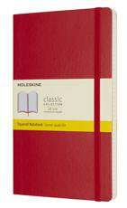 Cover art for Moleskine Classic Soft Cover Squared Notebook Large Scarlet Red