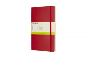 Cover art for Moleskine Notebook Large Plain Scarlet Red