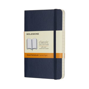 Cover art for Moleskine Notebooks Pocket Ruled Sapphire Blue