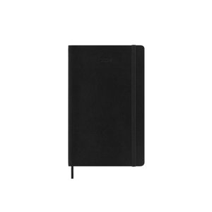 Cover art for Moleskine 2024 12 Month Daily Diary Large Black Softcover
