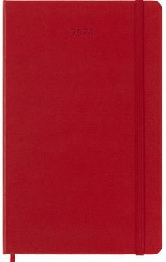Cover art for Moleskine 2024 12 Month Weekly Diary Large Scarlet Red