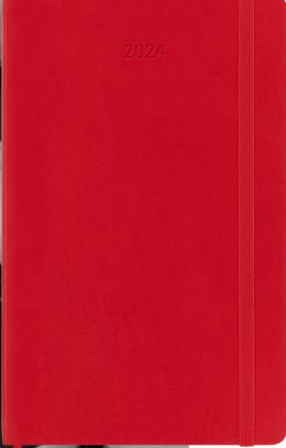 Cover art for Moleskine 2024 12 Month Weekly Diary Softcover Large Scarlet Red