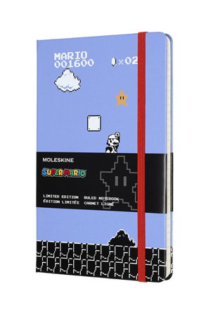 Cover art for Moleskine Limited Edt. Super Mario Notebook Ruled Large