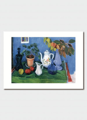 Cover art for Margaret Olley Still Life With Leaves Single Greeting Card