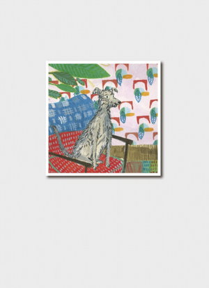 Cover art for Erin Keen Armchair Dog Single Greeting Card