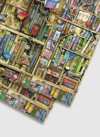 Cover art for Wrapping Paper Never Ending Bookshelf