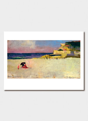 Cover art for Australian Impressionism Charles Conder Single Greeting Card