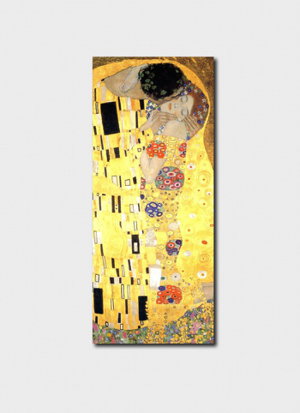 Cover art for Gustav Klimt The Kiss Single Bookmark