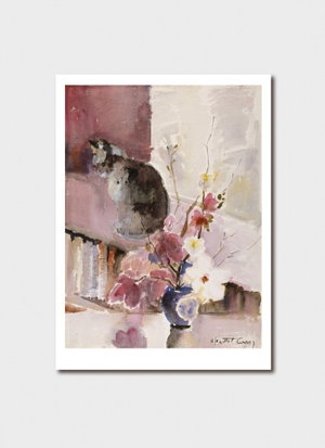 Cover art for Margaret Coen The Studio Cat Single Card