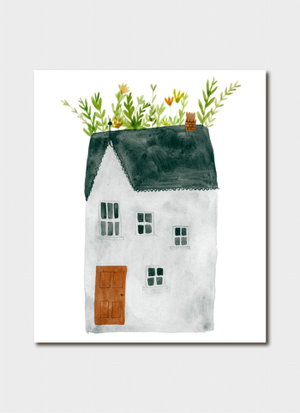 Cover art for Katie Wilson Rooftop Garden Single Greeting Card