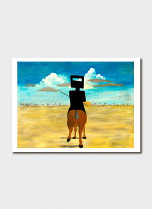 Cover art for Sidney Nolan Ned Kelly Single Card